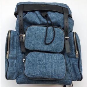 SAINT LAURENT DENIM BACKPACK - BRAND NEW WITH TAGS